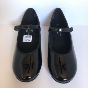Patent Leather Girls Tap Shoes